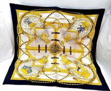 Authentic hermes carre silk - authentic, 90