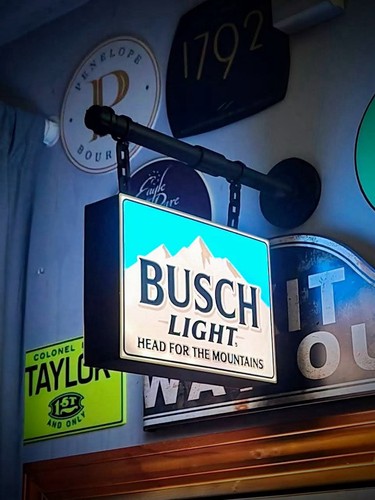 Busch light scatola luminosa - scatola,
