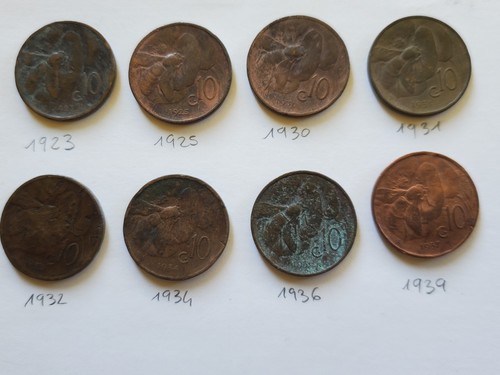 Centesimi 1923 1939 - 10,