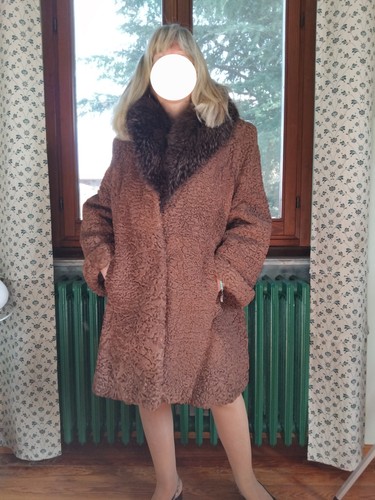 Pelliccia astrakan stile - pelliccia,