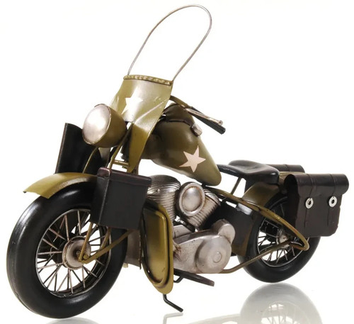 Motocicletta militare harley - motocicletta,