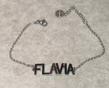 BRACCIALE CON NOME FLAVIA IN