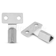 2 x scatola contatore metallo chiave gas scatola elettrica armadio chiavi triangolari