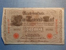 Vecchi Banconote Impero Mille