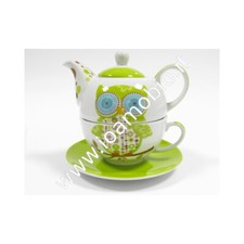 Teiera tazza gufetto ceramica