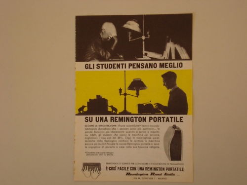 Advertising pubblicità 1958 - pubblicità,