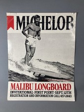 Poster Surf Malibu Longboard