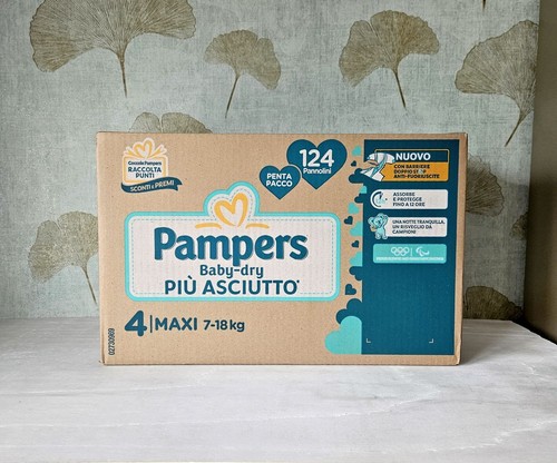 124 pannolini pampers baby - 124,