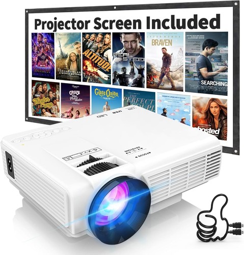 1080p mini proiettore - 1080p, con