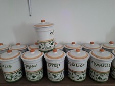  Various ceramic jars by