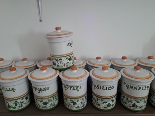 Barattoli vari ceramica - in,