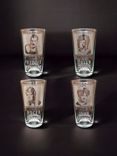 Queen hand etched pint glasses