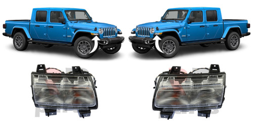 Per jeep gladiator 2019 - jeep, 2019-2021