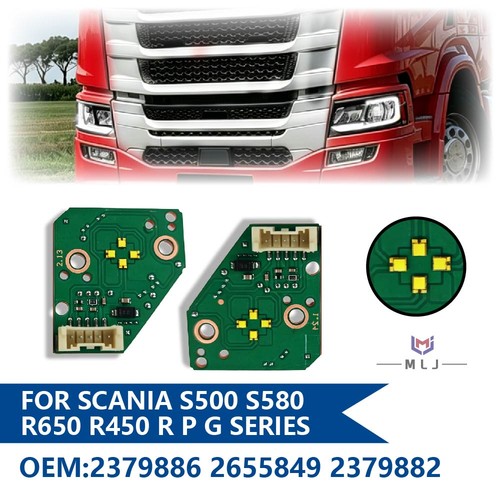 Scheda led drl faro - led,