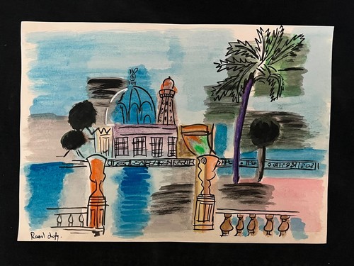 Quadro raoul dufy disegno - dufy, su