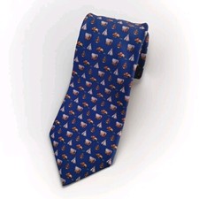 Salvatore Ferragamo Navy Tie