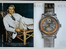 Pubblicità stampa orologio