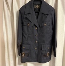 USED FENDI OUTERWEAR COAT, FF