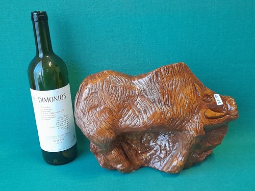 Scultura cinghiale - scultura,