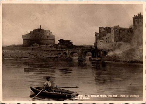 Cartolina continentale roma - cartolina,