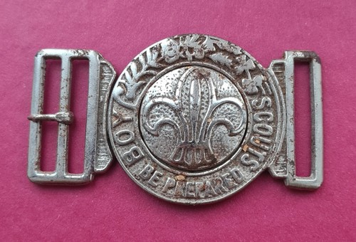 Vintage boy scouts metal belt - vintage,