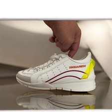 Titolo: Sneakers basse Dsquared2 551 bianco/rosso