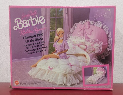 Barbie glamour bed letto - barbie,