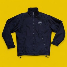 Guinnes Jacket Vintage Y2K Black Size M Harrington Fleece Beer Logo