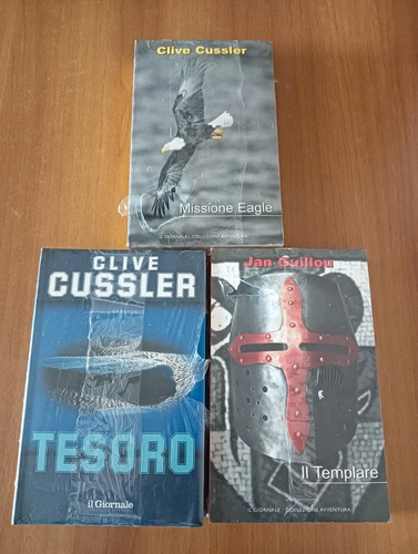 Libri clive cussler - libri,