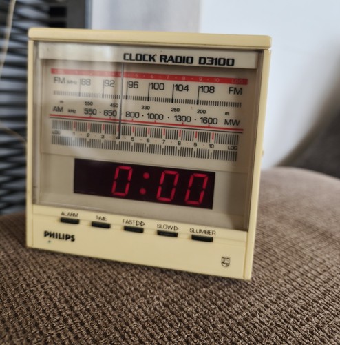 Radiosveglia vintage philips - vintage,