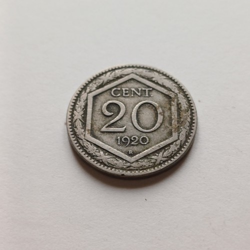 Moneta cent esagono non - 20,