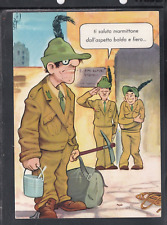 Cartolina Umoristica Militare
