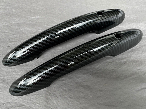 Maniglia porta carbon look - maniglia,
