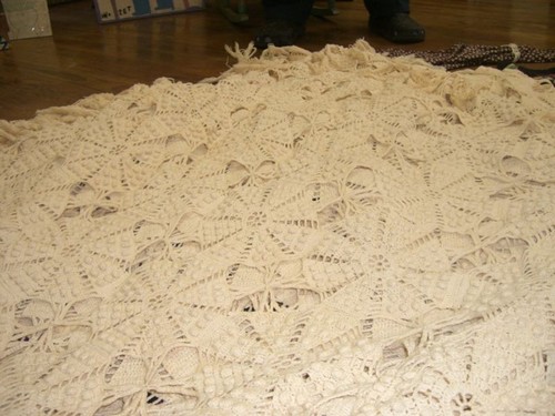 Antico copriletto - ,