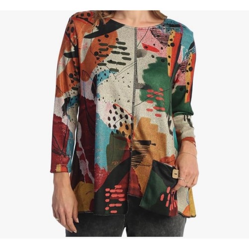 Jess jane tunic 1x multi - &,