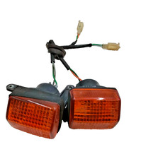 COPPIA FRECCE ANTERIORI ( LEGG DESC )-HONDA TRANSALP 600 ANNO 1997 AL 1999