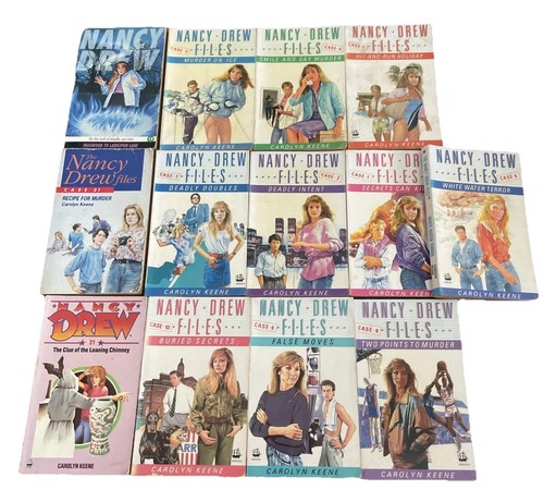 Nancy drew files books - nancy, bundle