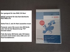 RNS 310 SD Mappa Navigazione