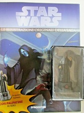 STAR WARS SCACCHI DE AGOSTINI COS PALPATINE RE NERO - 7