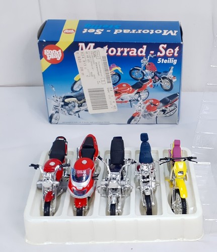 Maisto vecchia moto set 5 - maisto,