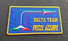 Patch vintage Delta Team Frecce Azzurre Frecce Tricolori nuovo originale