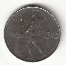 1958 Italian Republic - 50 L