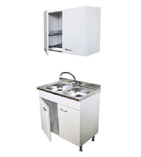 Mobile cucina bianco con - mobile,