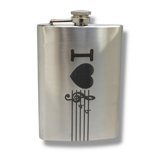 Fiaschetta acciaio inox 8 - fiaschetta,