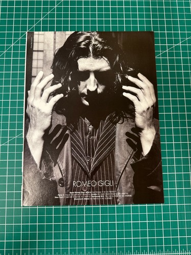 Vintage romeo gigli magazine - romeo,