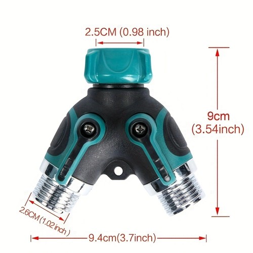 Adapter way faucet - adapter, screw