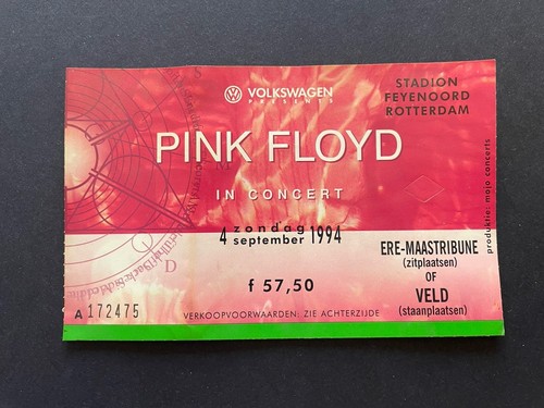 Pink floyd ticket 1994 - ticket,
