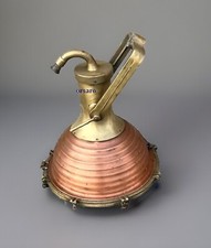 Grande faro navale in rame e