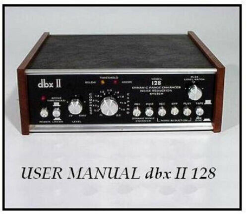 Dbx 128 2 - dbx, user