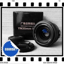 YONGNUO YN 35mm f/2 - GRANDANGOLO LUMINOSO PER FULL FRAME, ATTACCO NIKON